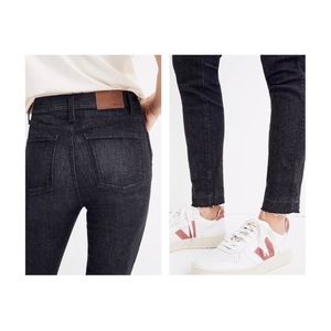 Madewell 10” High Rise Skinny Jeans in Mosby Wash